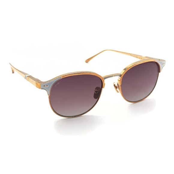 Leisure Society Women's Sunglasses Antibes Color Rose Gold/White New  - Picture 2 of 6